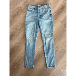 Madewell Rivet&Thread 11” high rise skinny jeans button fly Women 29